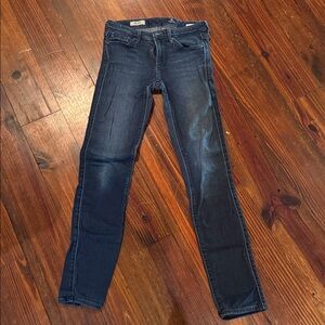 Women Dark Blue Jeans